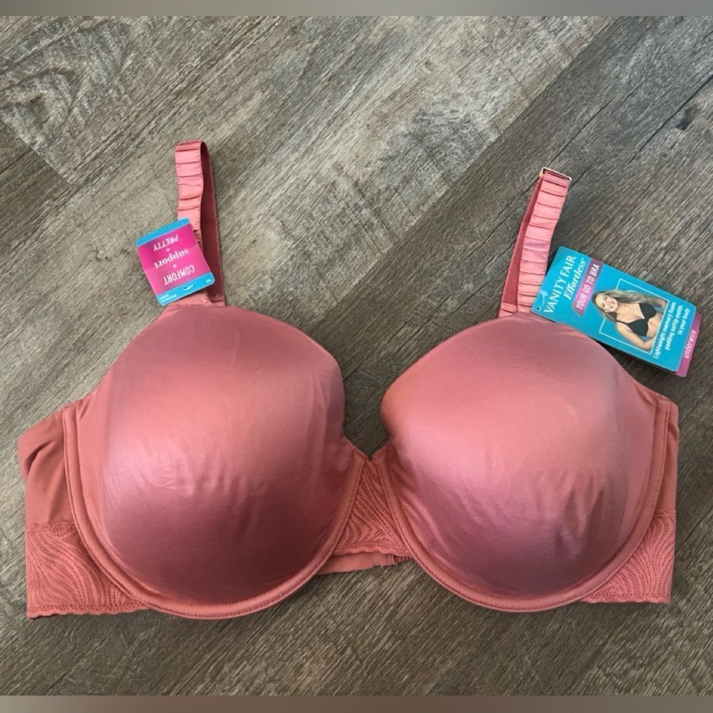 Vanity Fair Lingerie Vanity Fair Effortless Underwire Bra- Size‎ 40DD
